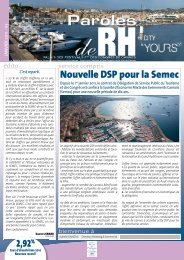 Nouvelle DSP pour la Semec - Palais des Festivals et des CongrÃ¨s ...