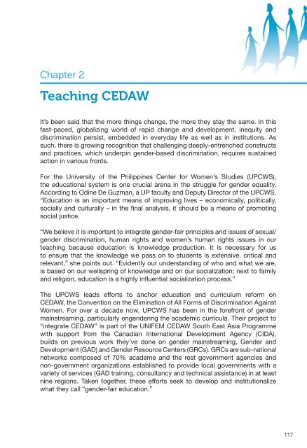 Section 3 - Educating and Partnering for CEDAW