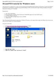 DreamSNES tutorial for Windows users - Lysator