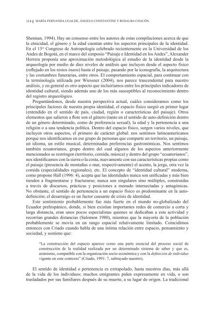 Cuadernos de InvestigaciÃ³n 8 (PDF) - ArqueologÃ­a Ecuatoriana