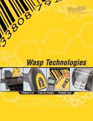 WaspProductLineCard1005.B0 (Page 1) - Wasp Barcode ...