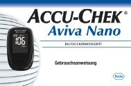 Gebrauchsanweisung - bei Accu-Chek