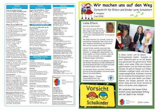 Wir machen uns auf den Weg - Norder Sommerakademie