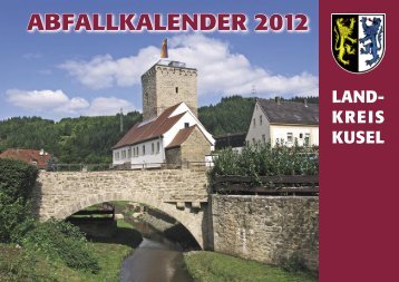 Abfallkalender 2012.indd - Verbandsgemeinde Wolfstein