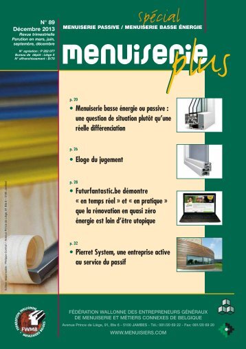 Menuiserie Plus - Magazines Construction
