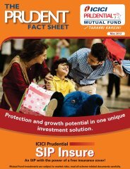 SIP Insure - Prudential ICICI Asset Management