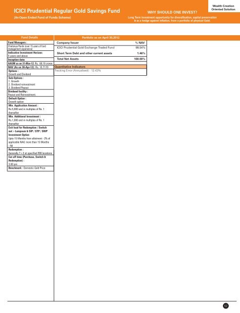 SIP Insure - Prudential ICICI Asset Management