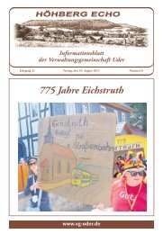 Goldene Hochzeit - Verwaltungsgemeinschaft Uder