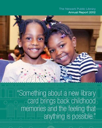 Annual Report for 2012 - Newark Public Library