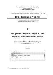 Introduzione ai Vangeli: Introduzione - Symbolon.net