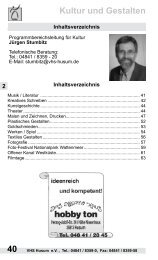 04841 / 8359-58 Kultur und Gestalten