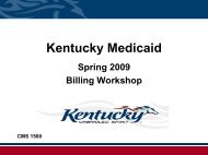 Kentucky Medicaid - Kymmis.com