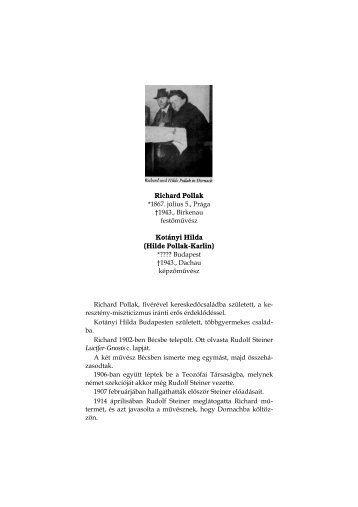 Richard Pollak KotÃ¡nyi Hilda (Hilde Pollak-Karlin)