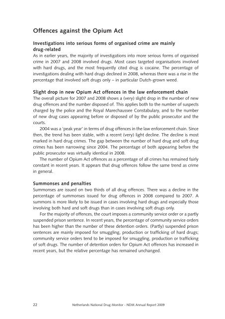 Netherlands National Drug Monitor - Research and Documentation ...