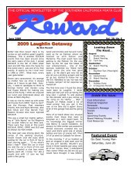 2009 Laughlin Getaway - Southern California Miata Club