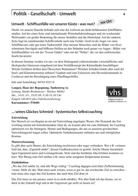 Bildungsurlaub - Landesverband der Volkshochschulen ...