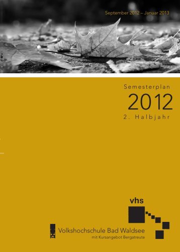 2012 - VHS Bad Waldsee