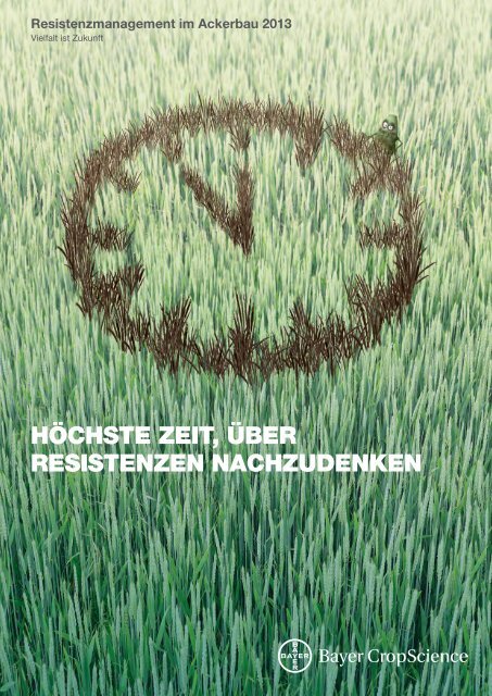 Resistenzmanagement im Ackerbau 2013 - Bayer CropScience ...