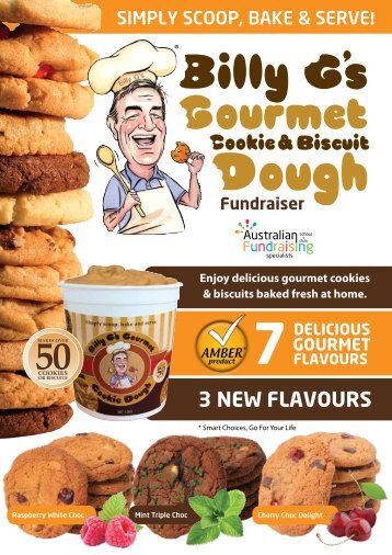 Billy G's Cookie Dough Order Form - Australian Fundraising