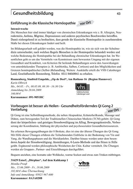 Bildungsurlaub - Landesverband der Volkshochschulen ...