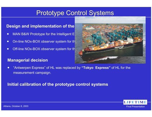 LIFETIME Final Presentation - Laboratory of Marine Engineering