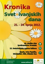 15. Svetoivanjska smotra folklora - Grad Sveti Ivan Zelina