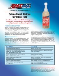 Cetane Boost Additive for Diesel Fuel - Synpsg