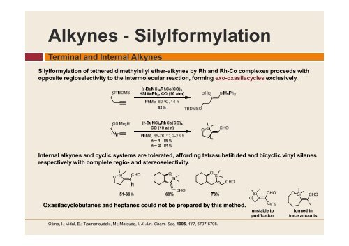 Synthesis and Applications - The Anderson Research Group