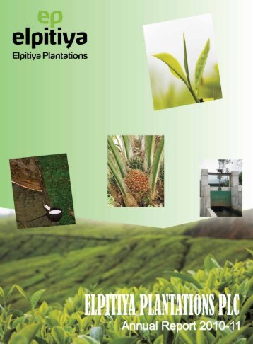 Elpitiya Plantations Plc Annual Report 2010/11 - Colombo Stock ...