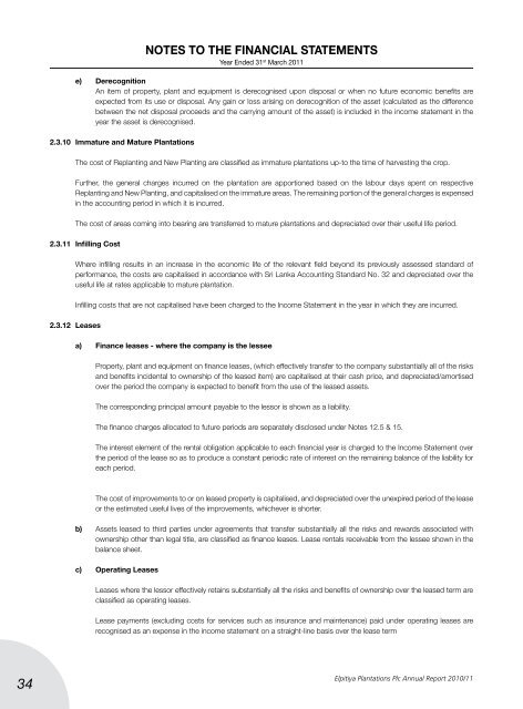 Elpitiya Plantations Plc Annual Report 2010/11 - Colombo Stock ...