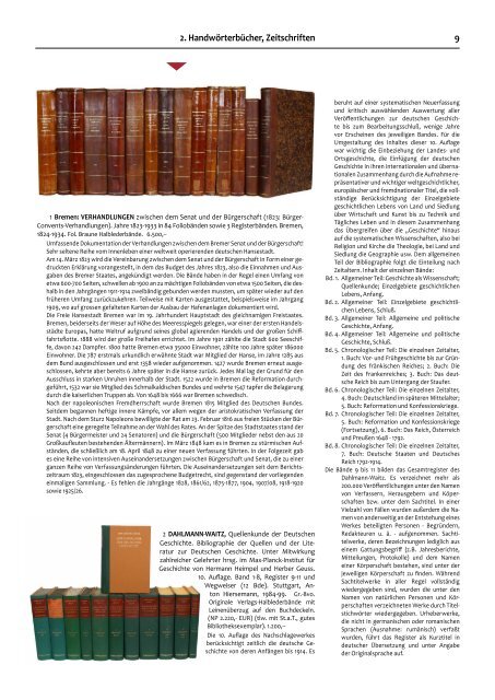 GESCHICHTE - VICO Wissenschaftliches Antiquariat und Verlag OHG