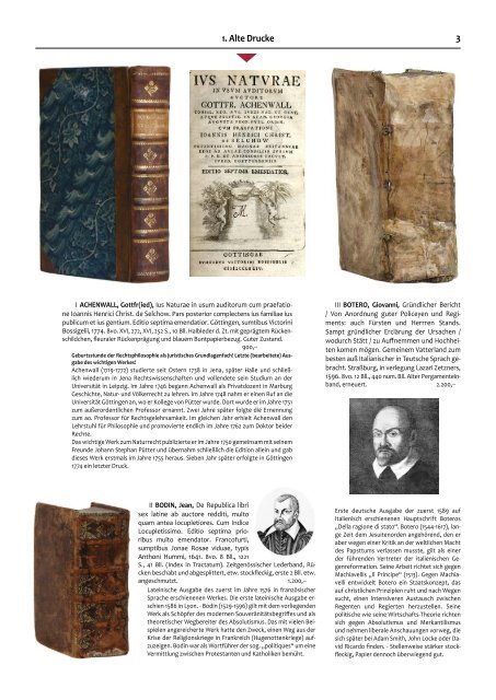 GESCHICHTE - VICO Wissenschaftliches Antiquariat und Verlag OHG