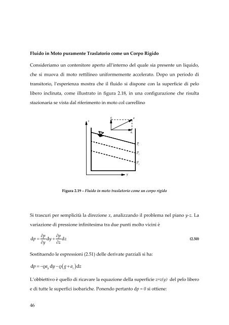 CAPITOLO 2: STATICA DEI FLUIDI - Dimeca