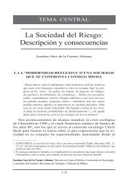 La Sociedad del Riesgo: descripciÃ³n y consecuencias ... - Atrio