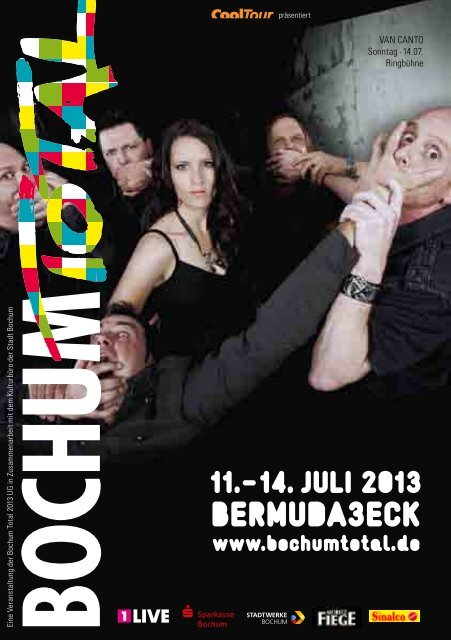 Programmheft zu Bochum Total 2013