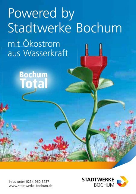 Programmheft zu Bochum Total 2013