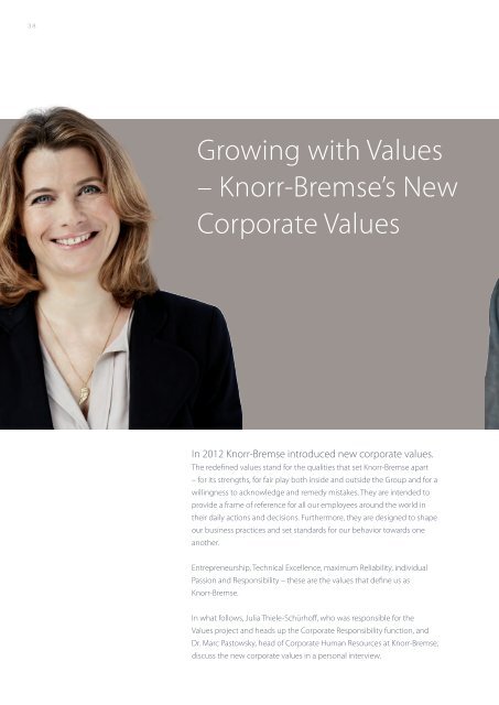 Annual Report 2012 - Knorr-Bremse AG.
