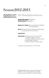 Tchaikovsky's Fifth.pdf - The Philadelphia Orchestra