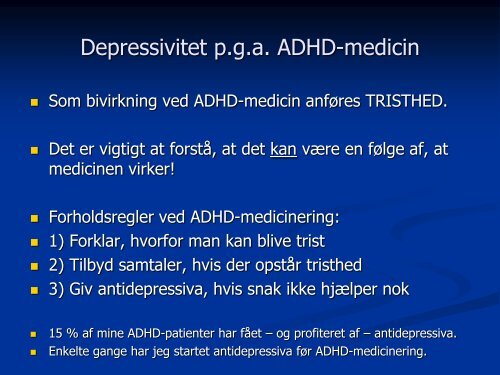 Differentialdiagnoser og comorbiditet ved ADHD hos voksne