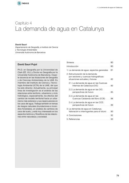 La Directiva Marco del Agua en Catalunya - Generalitat de Catalunya