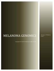 Melanoma Genomics 07.. - Telmarc Group