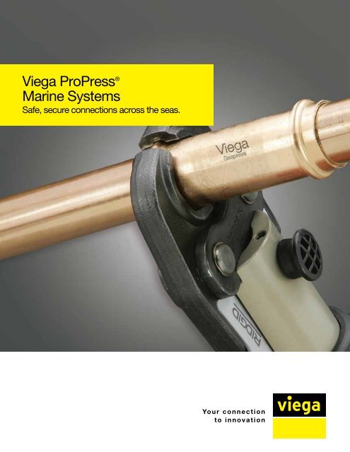 Viega ProPress® Marine Systems