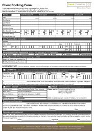 Client Booking Form - Wedding Announcer