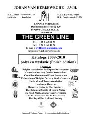 Katalogu 2009-2010 polysku wydanie (Polish edition) - JVH Nurseries