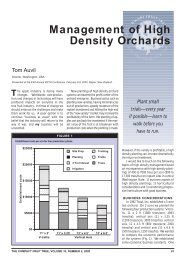 Management of High Density Orchards - Virtual Orchard