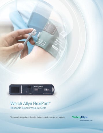 Welch Allyn FlexiPortâ¢ Reusable Blood Pressure Cuffs