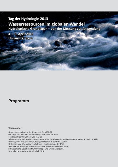 Definitives Programm - UniversitÃ¤t Bern