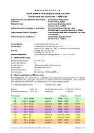 Ausschreibung Landesjugendspiele ... - SSV Freiberg e.V.