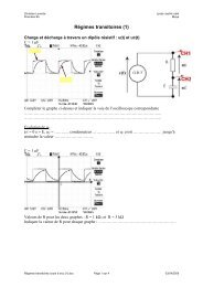 Régimes transitoires cours à trou _1