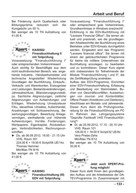 Mensch - Gesellschaft - Politik - Volkshochschule